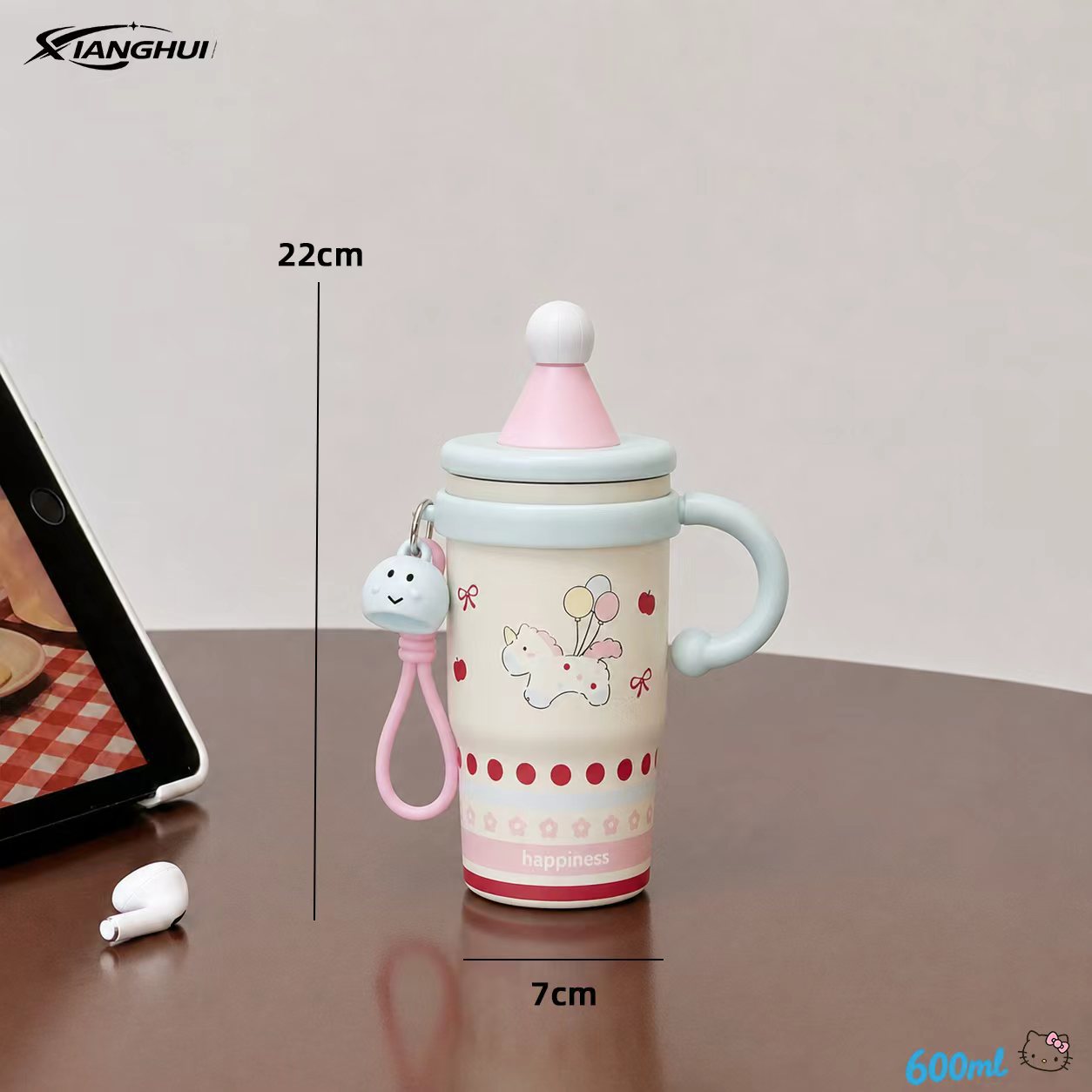 CỐC GIỮ NHIỆT THÉP KHÔNG GỈ 316 HỌA TIẾT HOẠT HÌNH – DỄ THƯƠNG, TIỆN DỤNG & HIỆN ĐẠI