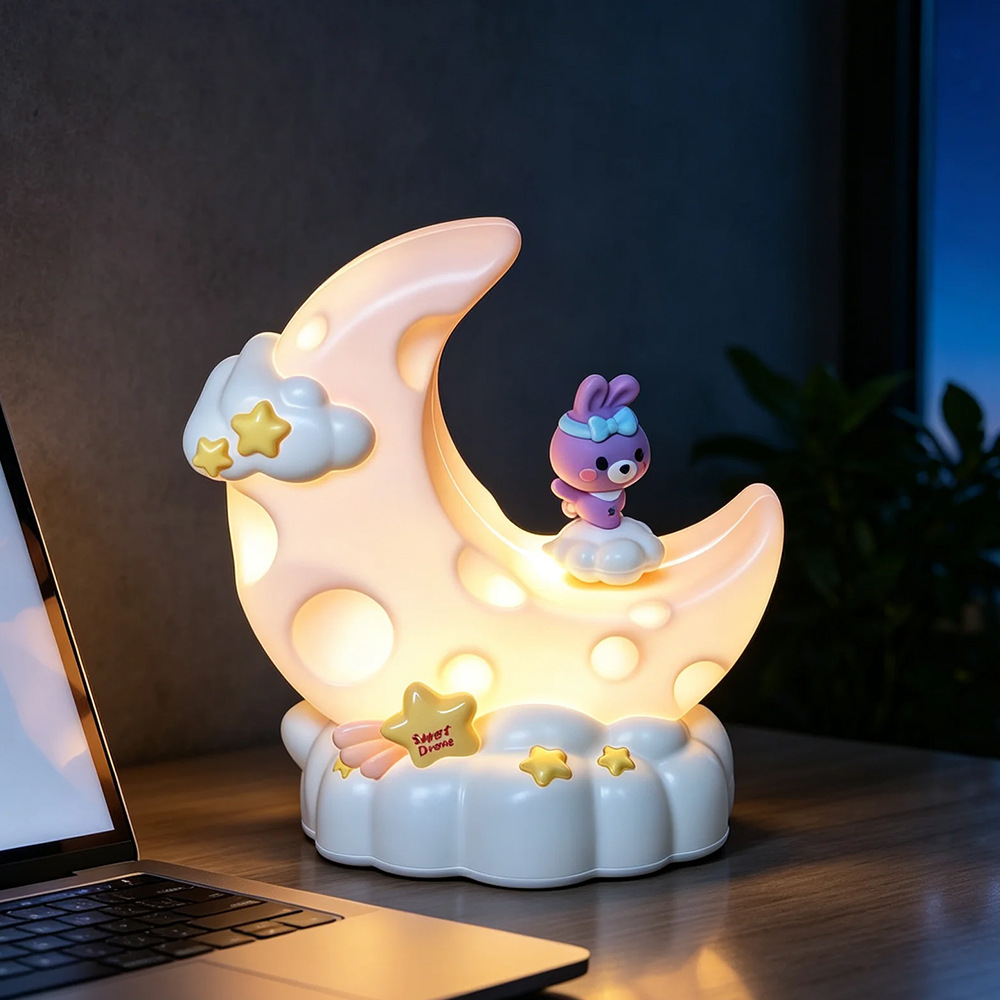 Màu sắc: Đèn ngủ GL318 - Màu hồng