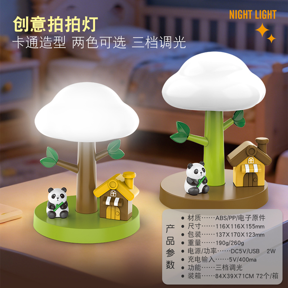 Màu sắc: Đèn vuốt ve gấu trúc (ba tốc độ)