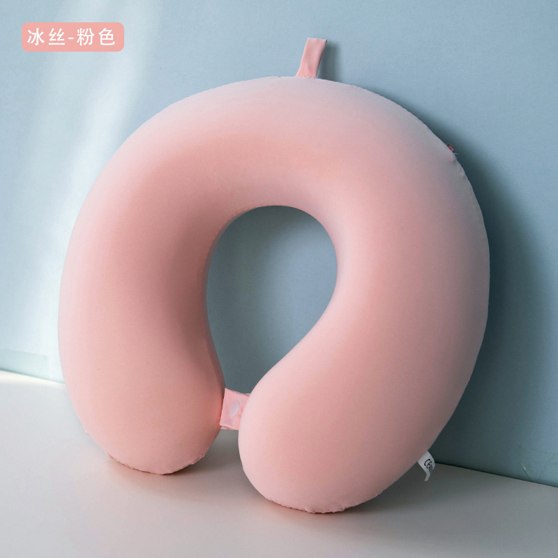 GỐI CHỮ U CAO SU NON TRƠN BASIC – ÊM ÁI, TỐI GIẢN & TIỆN MANG THEO