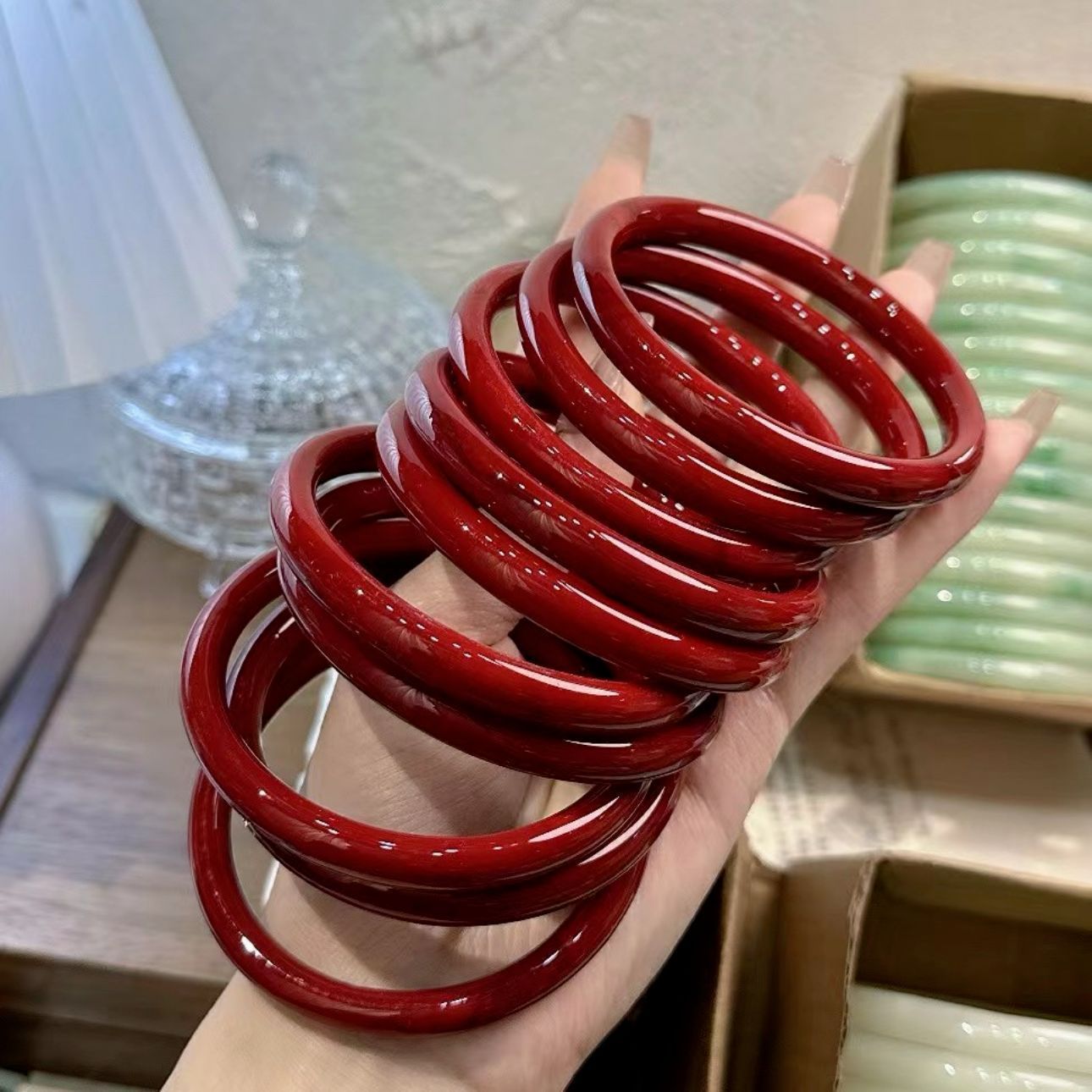 Màu sắc: Màu đỏ son [rộng khoảng 8mm]
