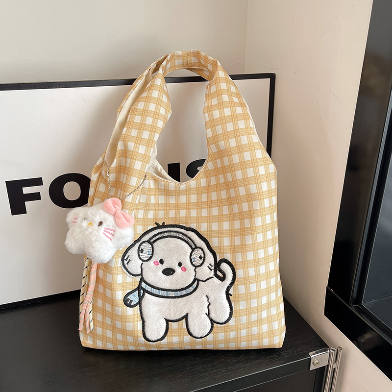 TÚI TOTE VẢI CANVAS HÌNH HOẠT HỌA – DỄ THƯƠNG, TRẺ TRUNG & TIỆN DỤNG