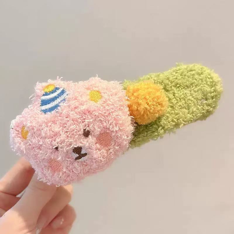 Màu sắc: Kẹp tóc hình gấu Cake Bear màu xanh lá cây