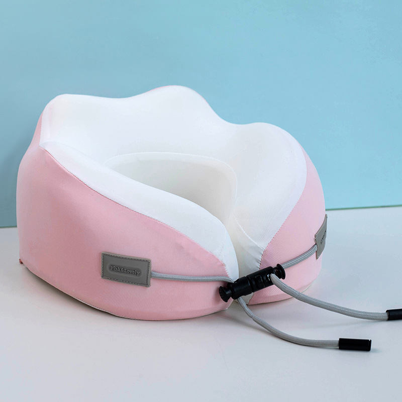 GỐI CHỮ U CAO SU NON 3D CÓ DÂY RÚT – ÔM CỔ ÊM ÁI, THÍCH HỢP ĐI DU LỊCH