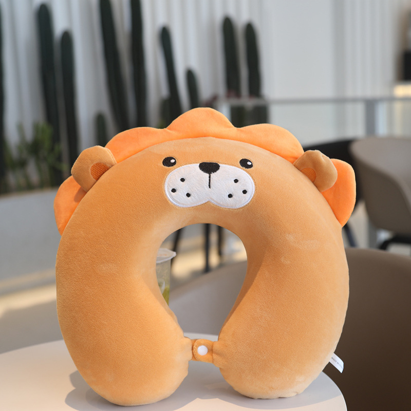 GỐI CHỮ U ĐỘNG VẬT – MỀM MẠI, ĐÁNG YÊU & TIỆN MANG THEO 🐻🐰✨