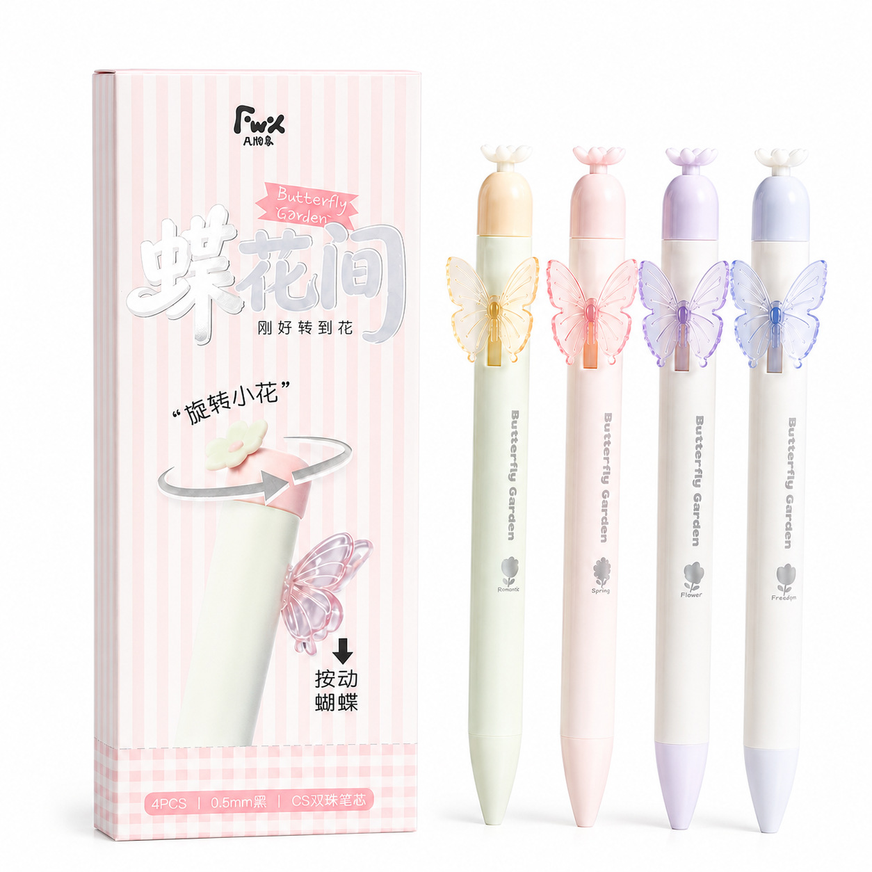 Màu sắc: 【Bướm và Hoa】