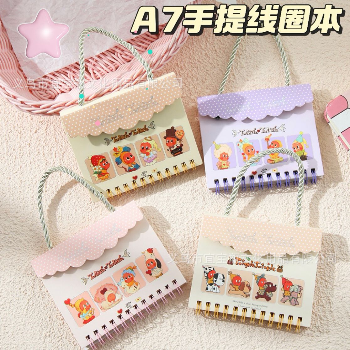 SỔ TAY LÒ XO HÌNH NGÔI SAO A7 – NHỎ GỌN, DỄ THƯƠNG & TIỆN GHI CHÚ