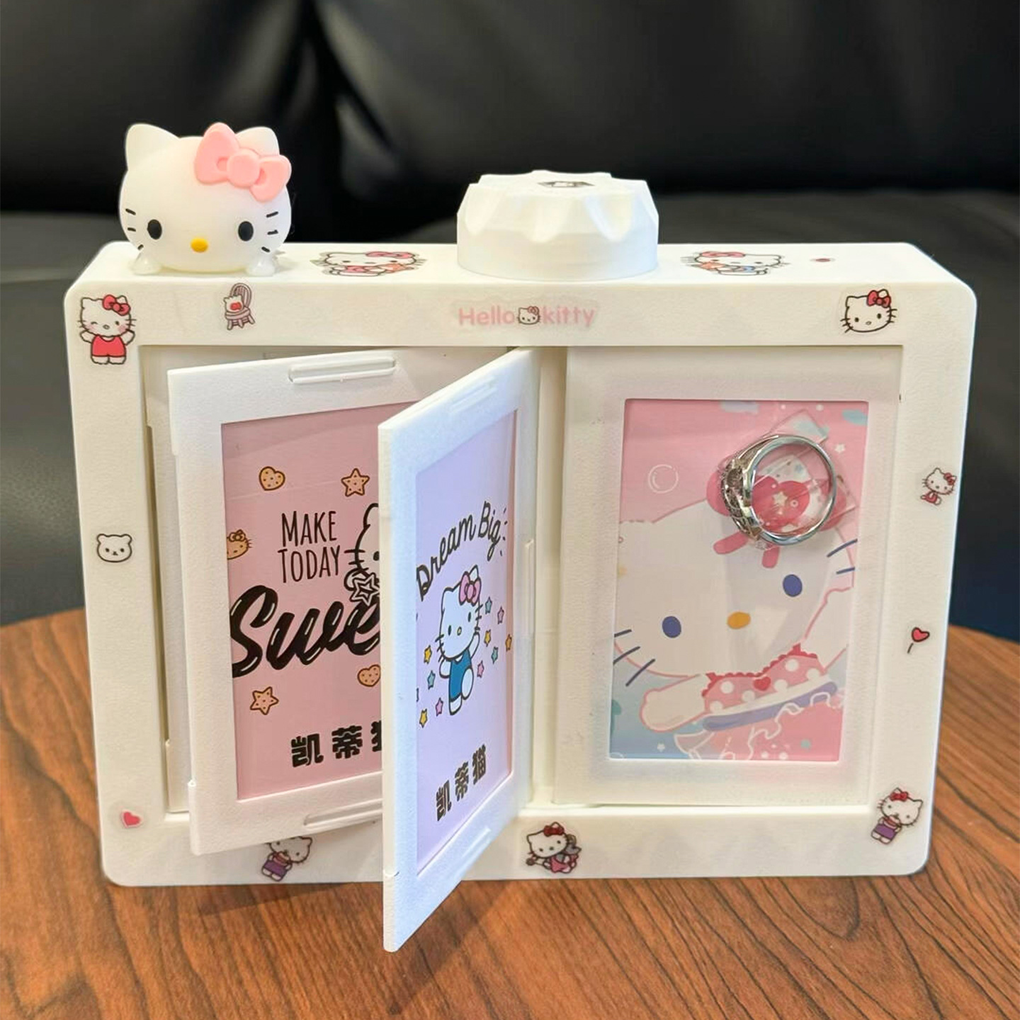 Album Ảnh Polaroid Thiết Kế Lật Trang – Khung 3D, Khung Xoay, Có Hộp Đựng