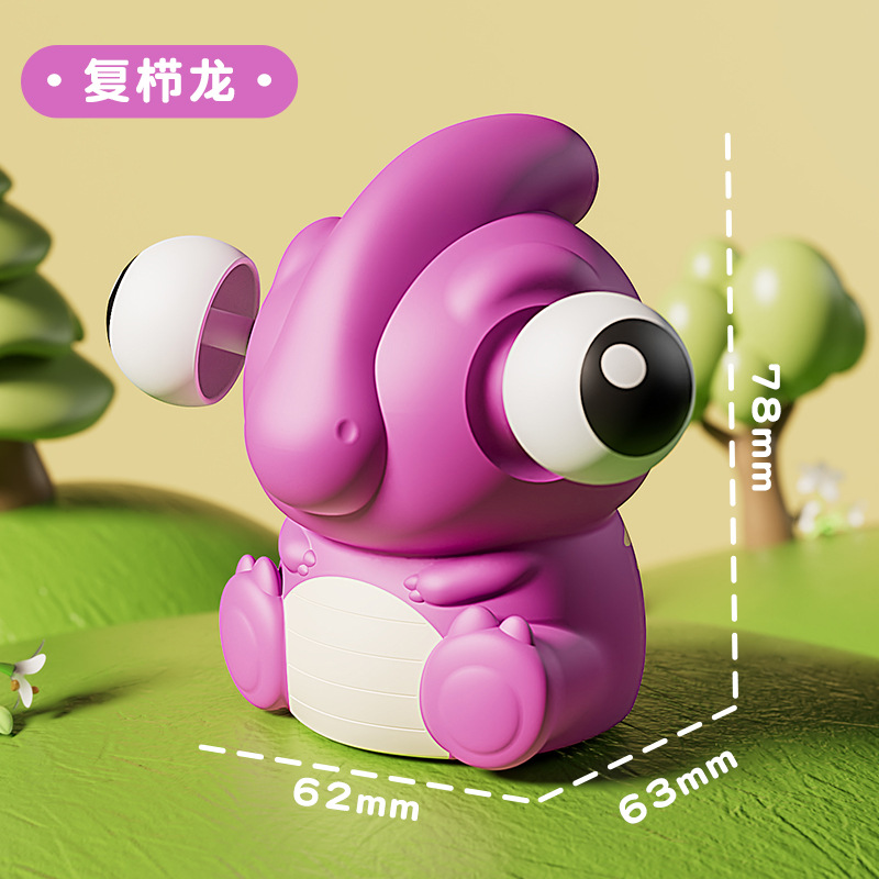 Màu sắc: Khủng long Parasaurus Tím - Niềm vui khi nặn tượng khủng long