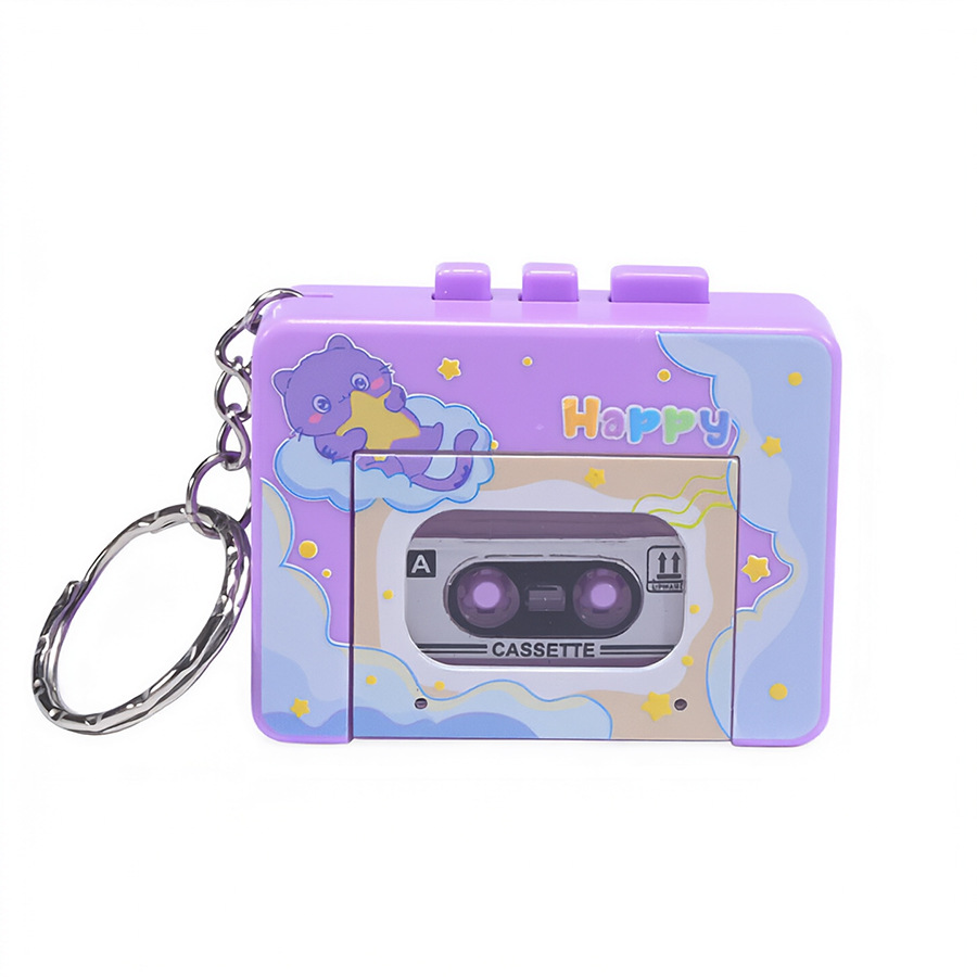 Màu sắc: Máy phát CD cassette [màu tím] không thể ghi âm.